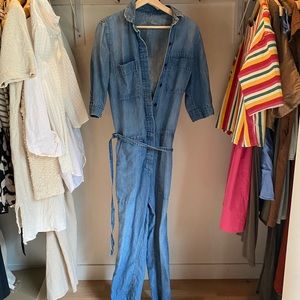 Gap light denim jumpsuit. Size medium